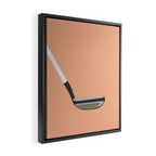 Golf Orange Framed Canvas Print Gallery Image 2