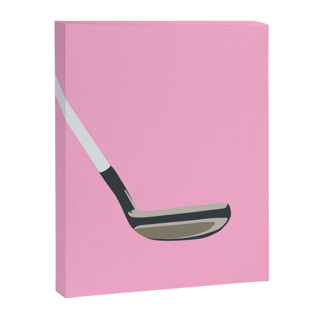 Golf Pink Canvas Print Gallery Image 6