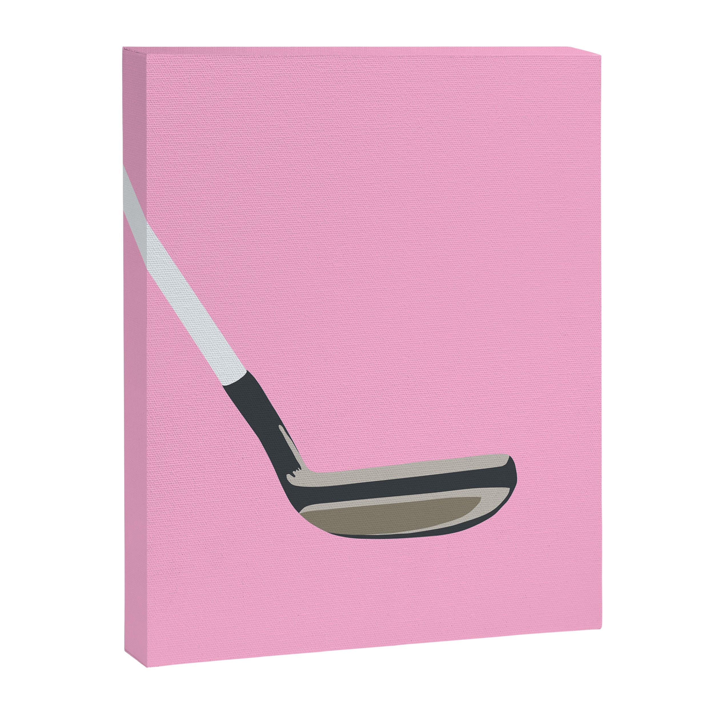 Golf Pink Canvas Print Gallery Image 6