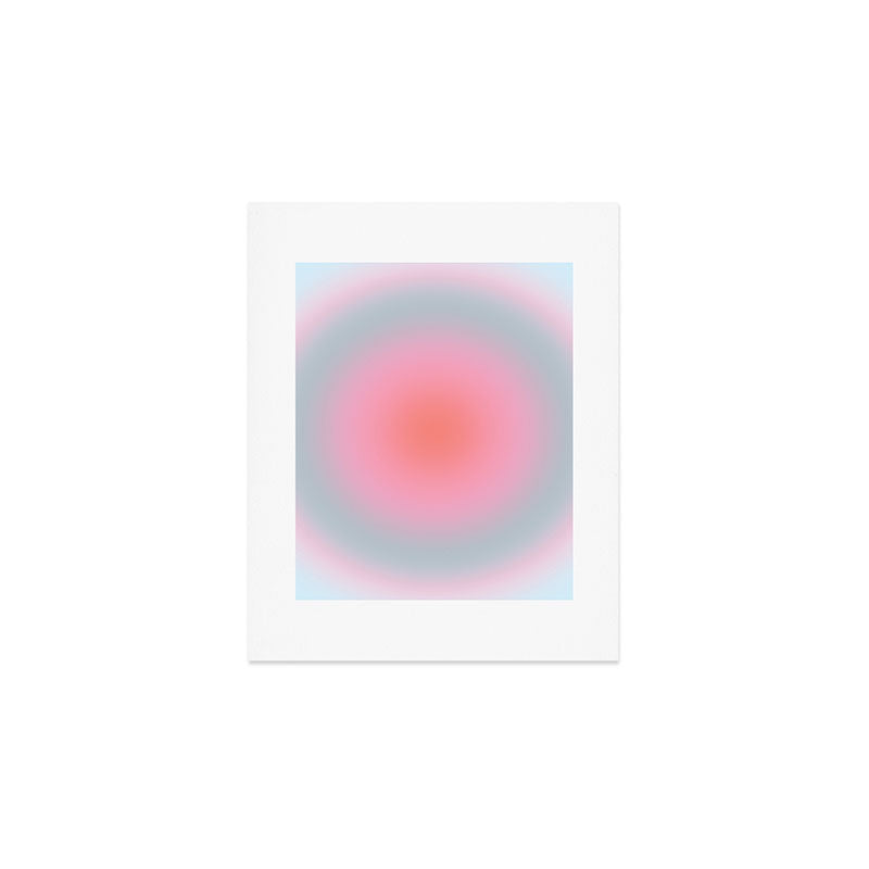 Gradient Print Pastel Aesthetic Preppy Modern Decor Minimal Abstract Gradient Art Print Gallery Image 1