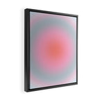Gradient Print Pastel Aesthetic Preppy Modern Decor Minimal Abstract Gradient Framed Canvas Print Gallery Image 2
