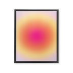 Gradient Sunset Framed Canvas Print Gallery Image 6