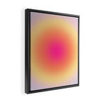 Gradient Sunset Framed Canvas Print Gallery Image 2