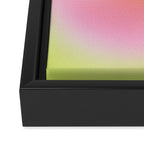 Juicy: Abstract Gradient Framed Canvas Print Gallery Image 3