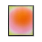 Juicy: Abstract Gradient Framed Canvas Print Gallery Image 6