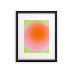 Juicy: Abstract Gradient Framed Art Print Gallery Image 5