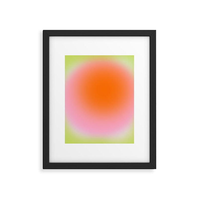 Juicy: Abstract Gradient Framed Art Print Gallery Image 5