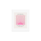 Le Soleil | 01 - Retro Sun Print Pink Aesthetic Preppy Decor Modern Abstract Sunshine Art Print Gallery Image 1
