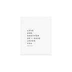 Love One Another As I Have Loved You John 13 34 Bible Verse Scripture Wall Art Christian Quote Art Print Gallery Image 1