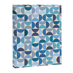 Mid Century Modern Pattern Blue Canvas Print Gallery Image 6