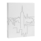 Minimal Line New York City Canvas Print Gallery Image 6
