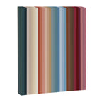 Multicolor Boho Stripes Canvas Print Gallery Image 6