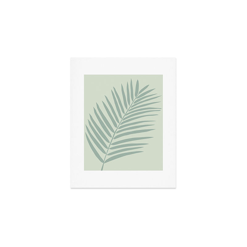 Palm Leaf Sage Art Print Gallery Image 1