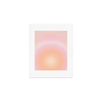 Peach Fuzz Gradient Art Print Gallery Image 1