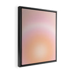 Peach Fuzz Gradient Framed Canvas Print Gallery Image 2