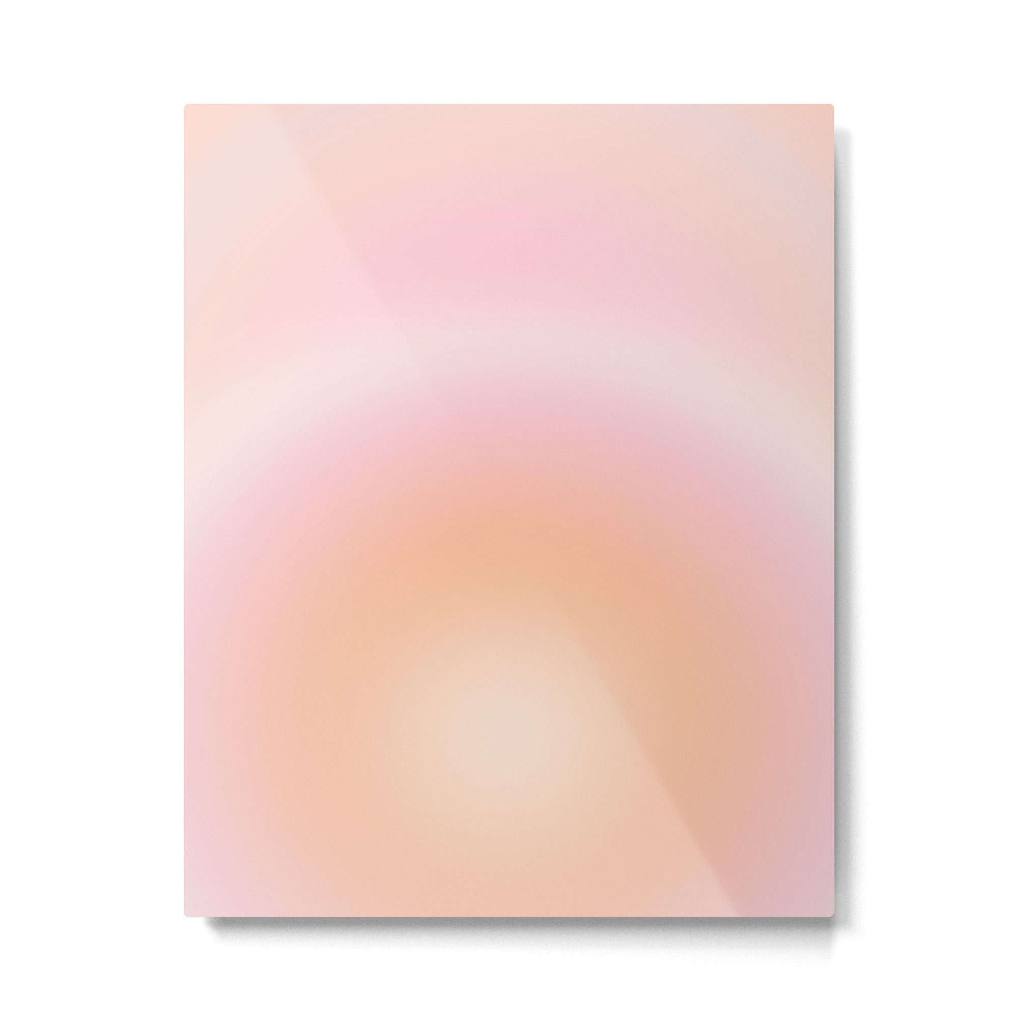 Peach Fuzz Gradient Metal Print Gallery Image 4