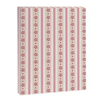 Pink Stripes And Flowers Canvas Print Gallery Image 6