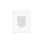 Proverbs 3:5-6 Bible Verse Trust In The Lord With All Your Heart Scripture Christian Wall Decor Art Print Gallery Image 1