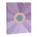 Purple Floral Daisy Canvas Print Gallery Image 6
