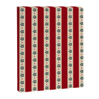 Red Stripes And Flowers Canvas Print Gallery Image 6