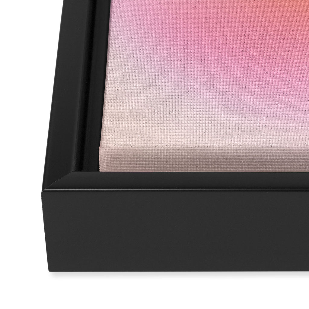 Sunrise Gradient Framed Canvas Print Gallery Image 3