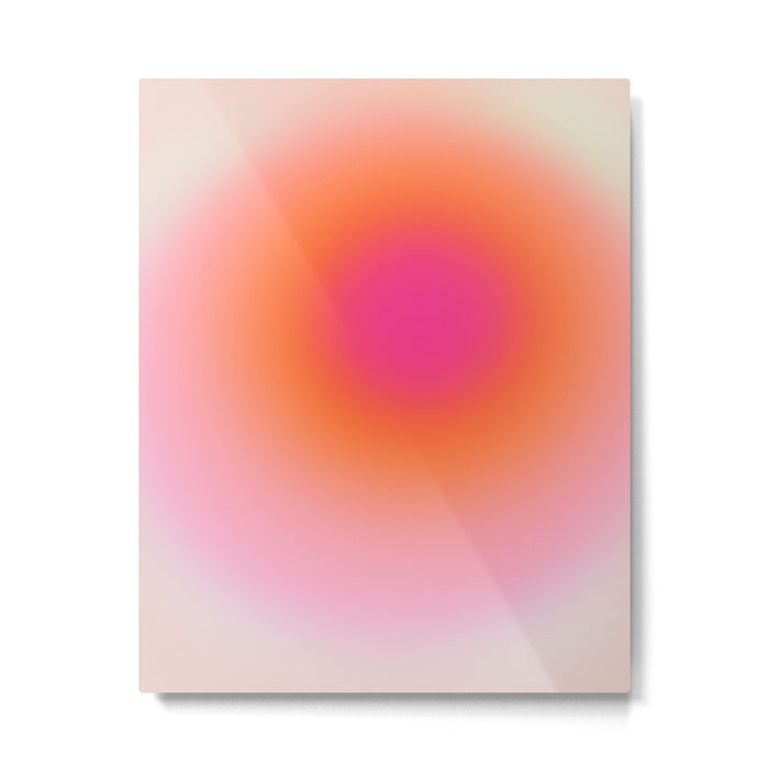 Sunrise Gradient Metal Print Gallery Image 1