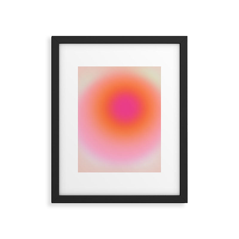 Sunrise Gradient Framed Art Print Gallery Image 5