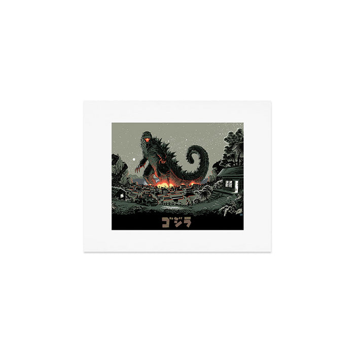 Godzilla - Gray Edition Art Print Gallery Image 1