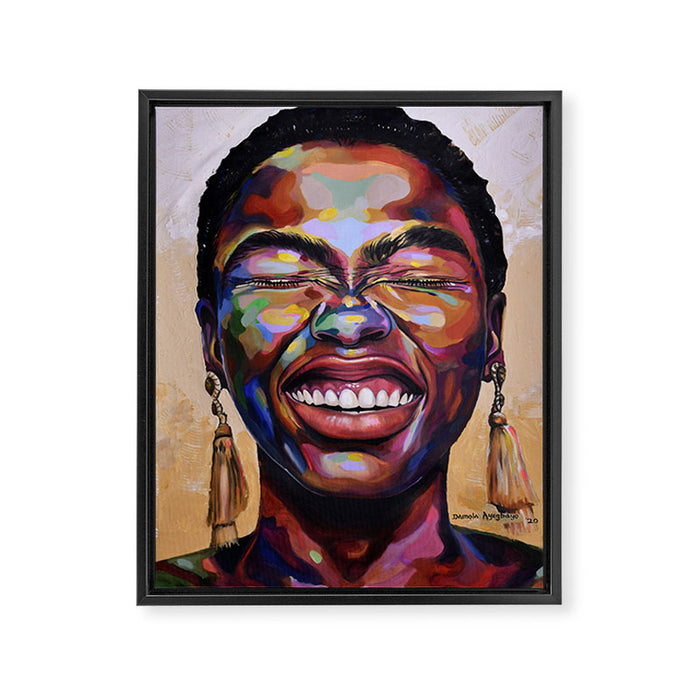 Celebrate Life II Framed Canvas Print Gallery Image 1