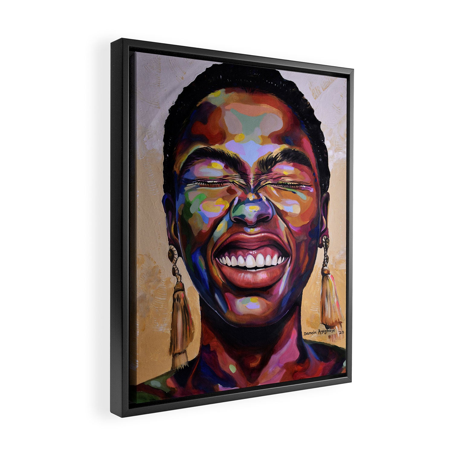 Celebrate Life II Framed Canvas Print Gallery Image 2