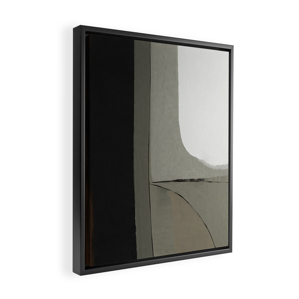 Abstract Calm Framed Canvas Print Gallery Image 2