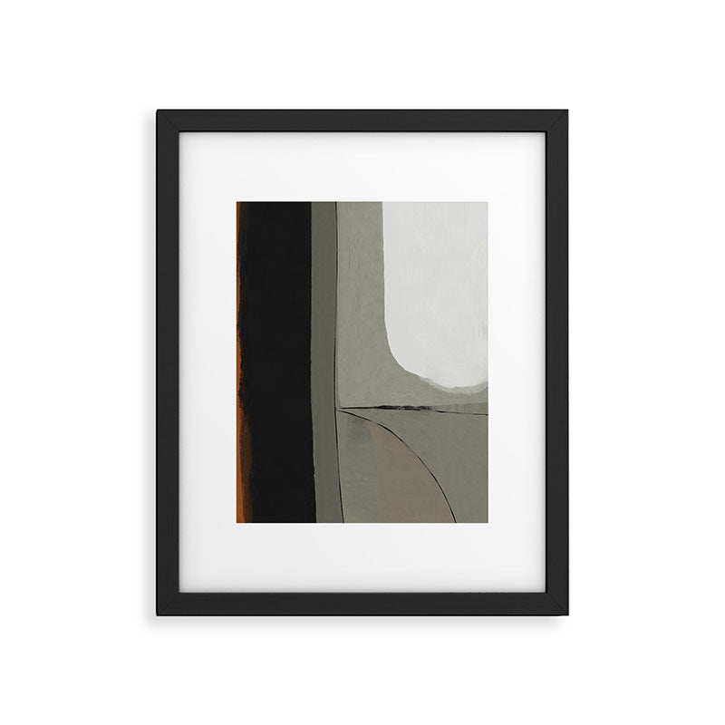 Abstract Calm Framed Art Print Gallery Image 4