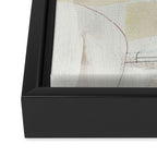 Abstract Layers Framed Canvas Print Gallery Image 3