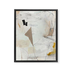 Abstract Layers Framed Canvas Print Gallery Image 6