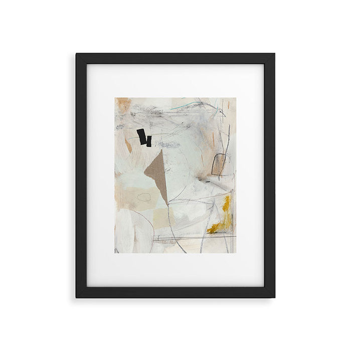 Abstract Layers Framed Art Print Gallery Image 1
