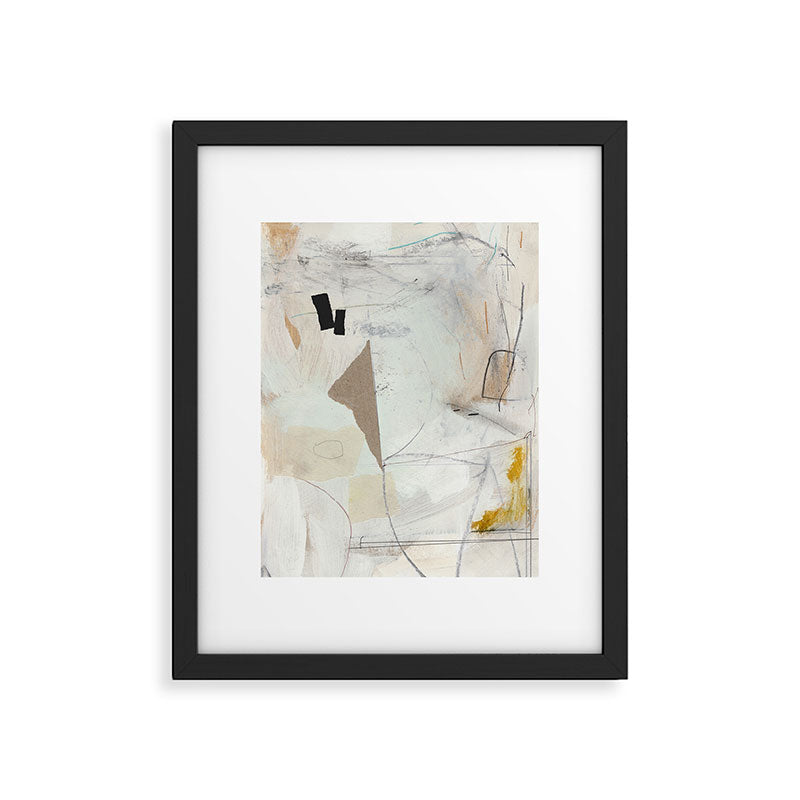 Abstract Layers Framed Art Print Gallery Image 5