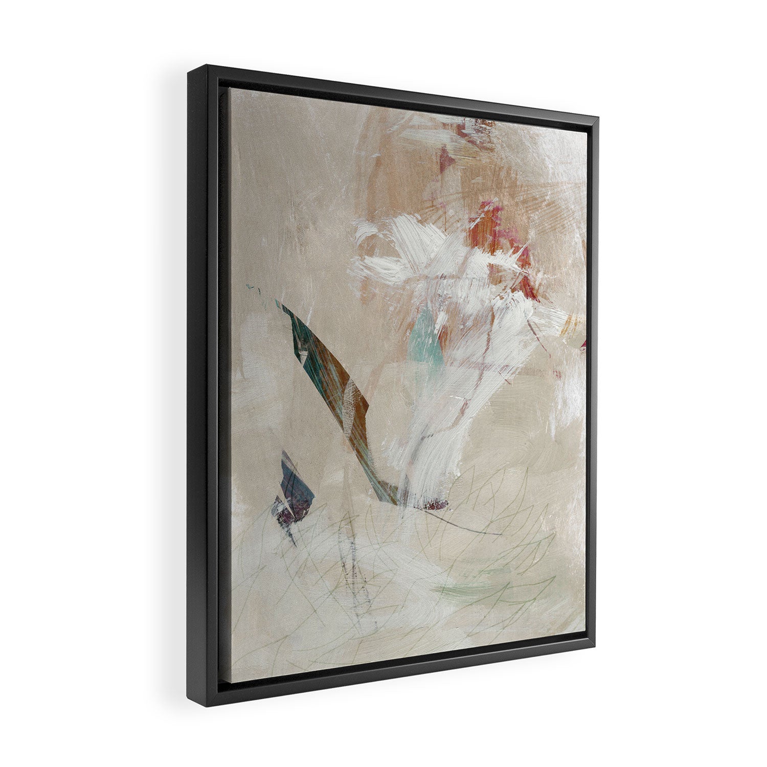 Abstract Motion Framed Canvas Print Gallery Image 2