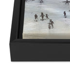 Afternoon Beach Framed Canvas Print Gallery Image 3
