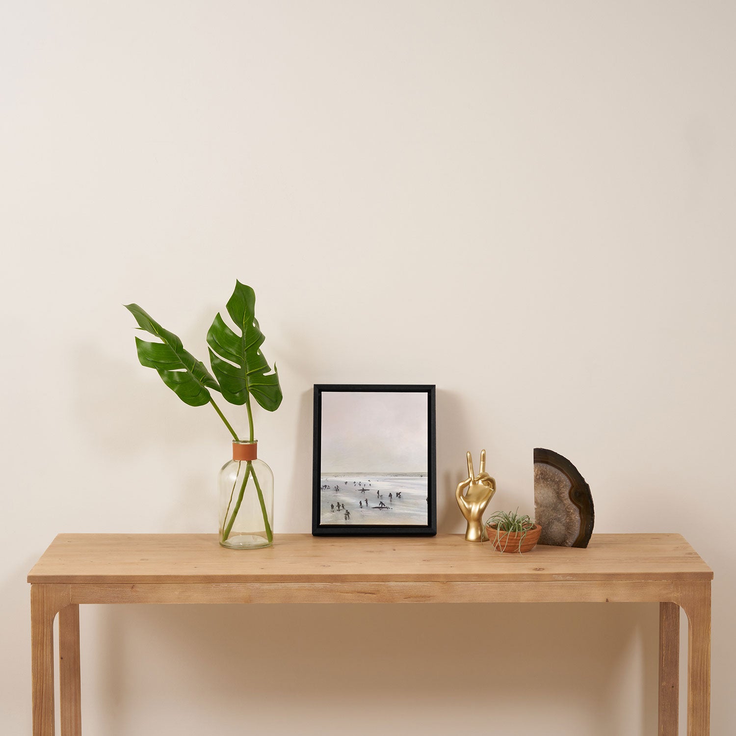 Afternoon Beach Framed Canvas Print Gallery Image 4
