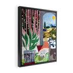Afternoon Nap Framed Canvas Print Gallery Image 2