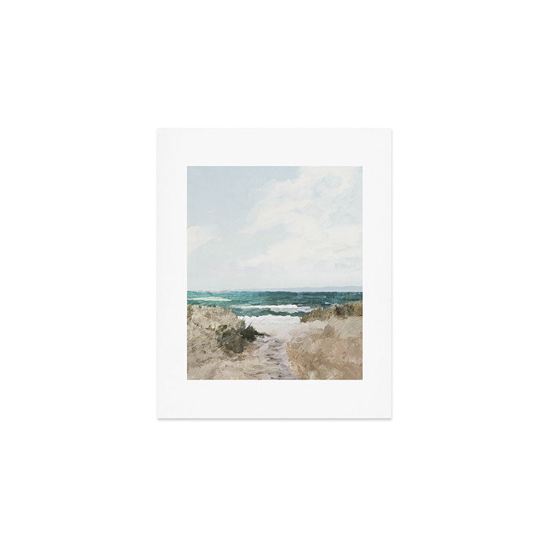 Beach Path Art Print Gallery Image 1