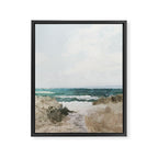 Beach Path Framed Canvas Print Gallery Image 6