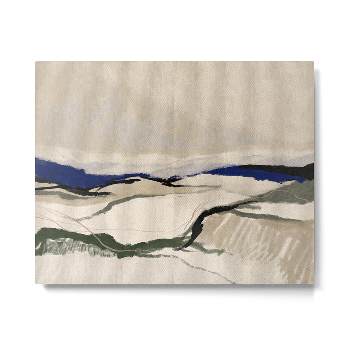 Beach Track Metal Print Gallery Image 1