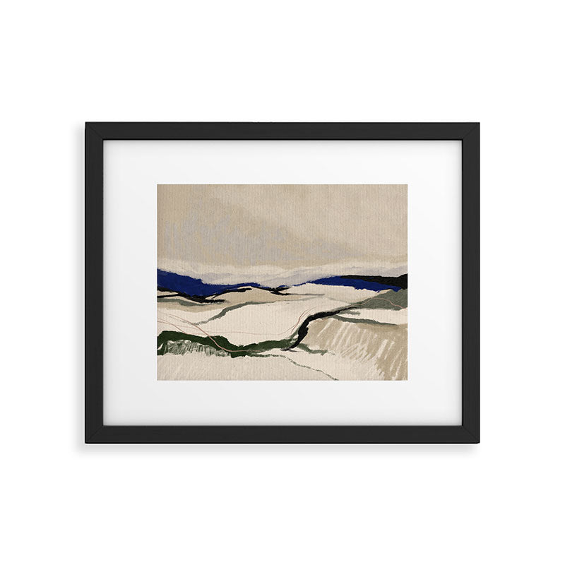 Beach Track Framed Art Print Gallery Image 4