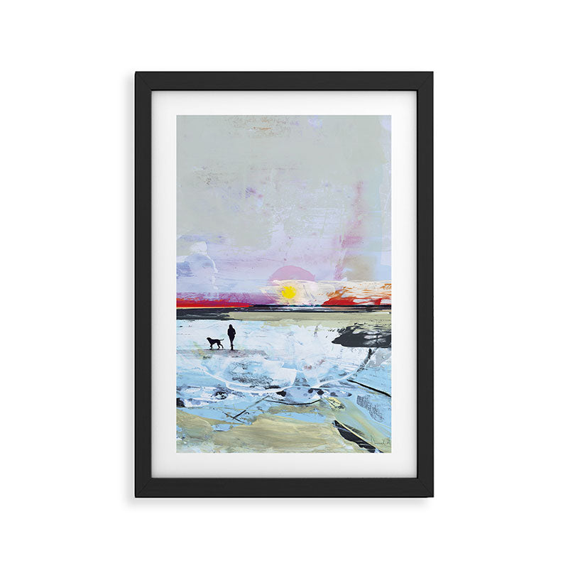 Beach Walk Framed Art Print Gallery Image 2