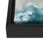 Beach Wave Framed Canvas Print Gallery Image 3