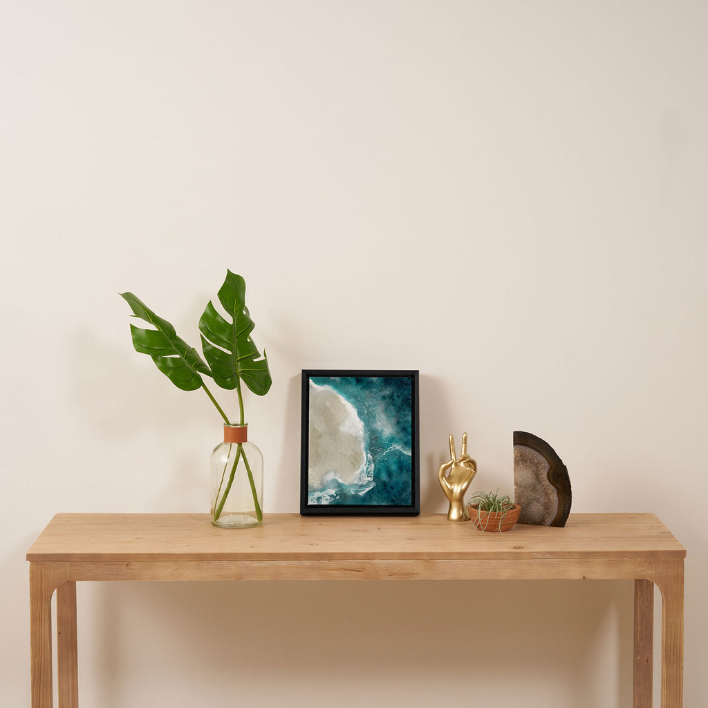 Beach Wave Framed Canvas Print Gallery Image 4
