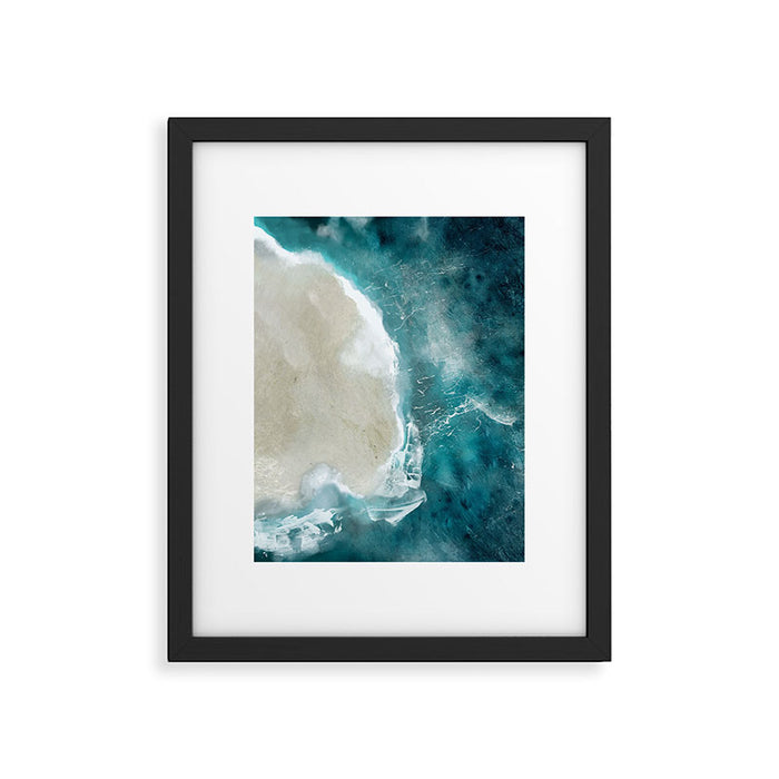 Beach Wave Framed Art Print Gallery Image 1