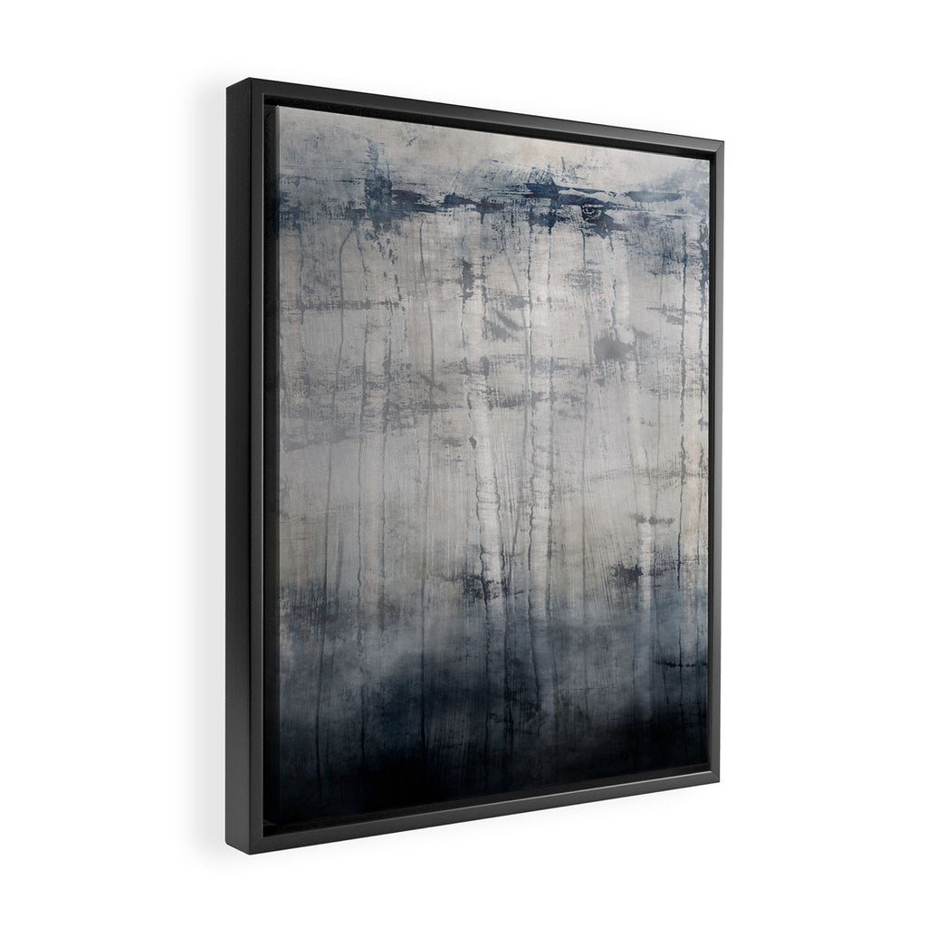 Birch Mist Framed Canvas Print Gallery Image 2