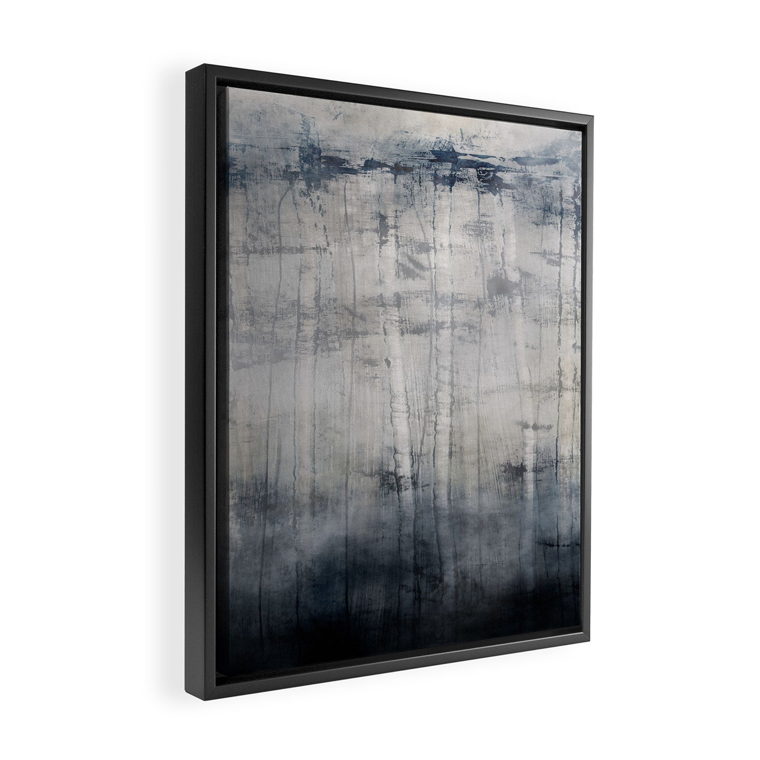 Birch Mist Framed Canvas Print Gallery Image 2